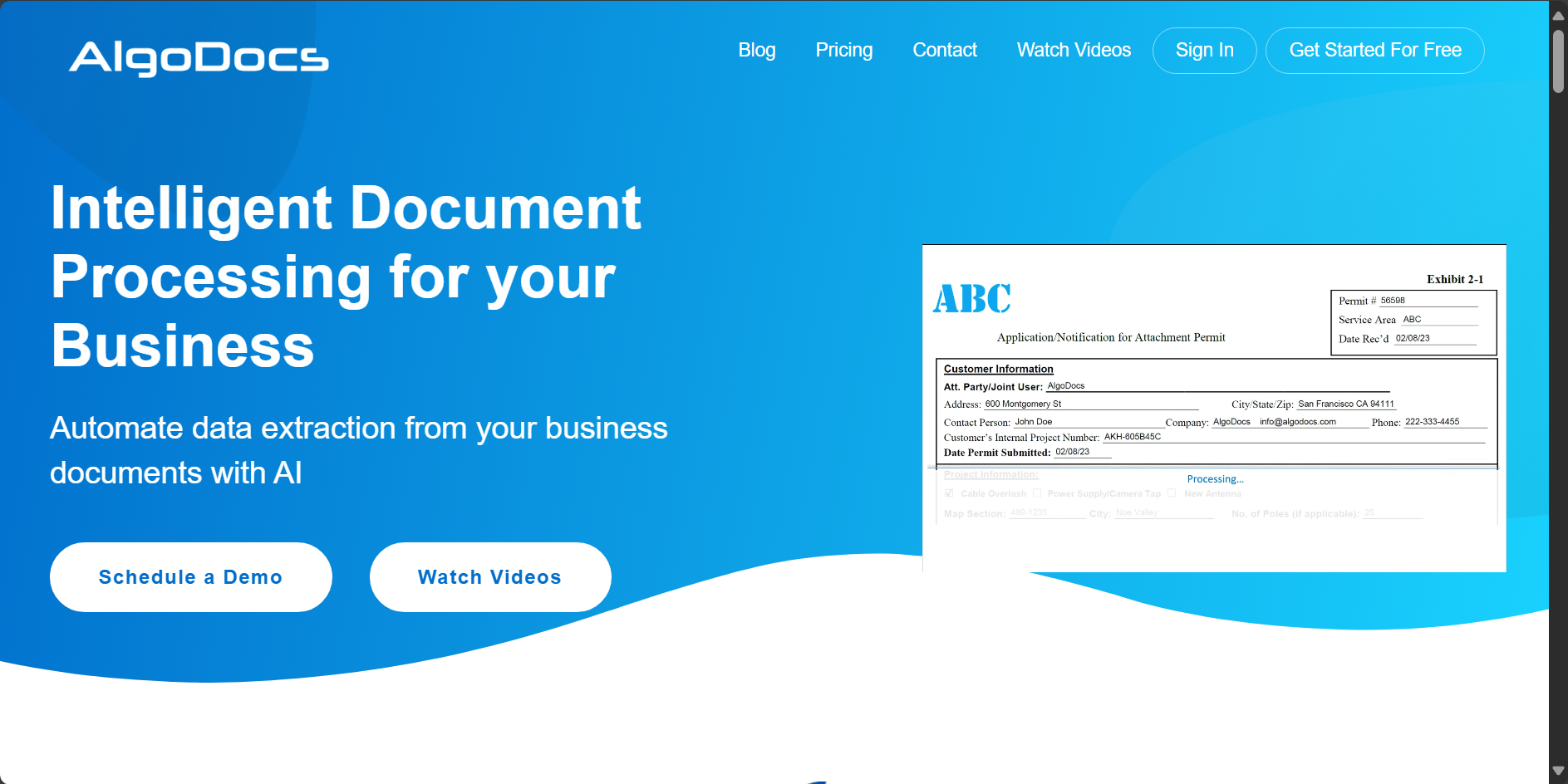 AlgoDocs Logo
