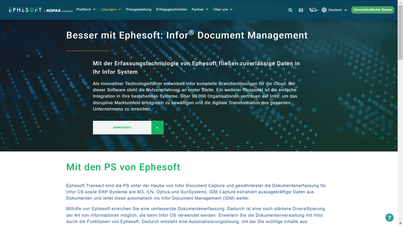 Ephesoft (acquired by Tungsten Automation, former "Kofax")